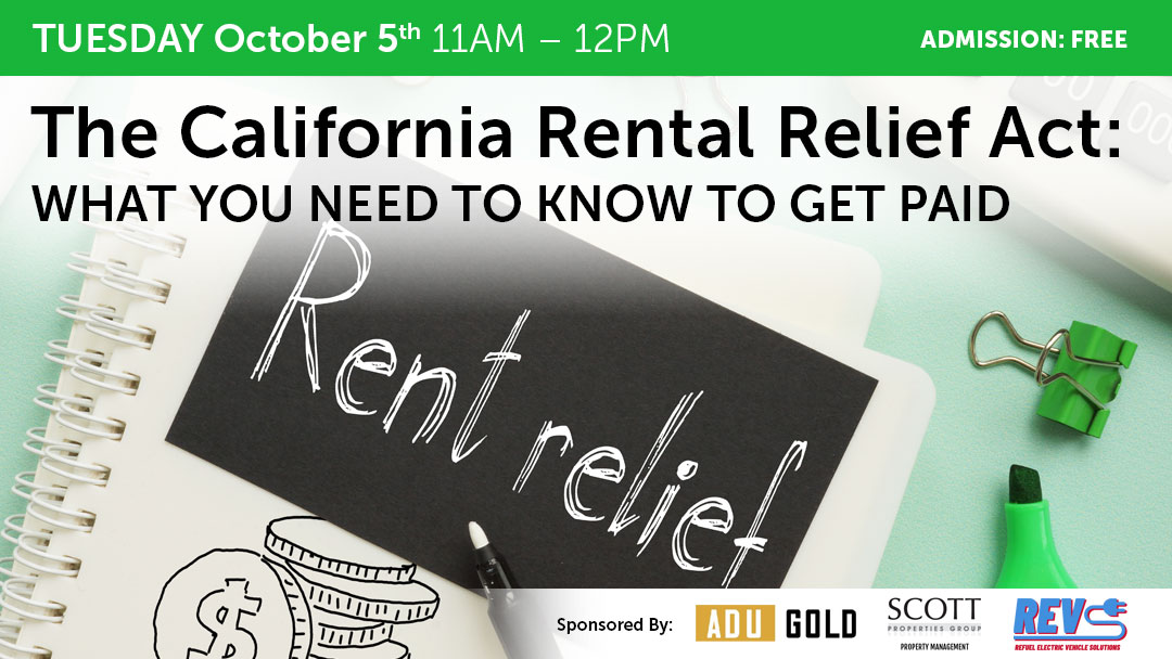 The California Rental Relief Act What You Need to Know to Get Paid
